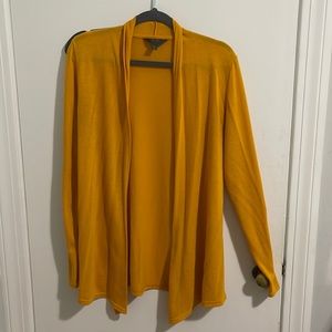 Large, mustard yellow, soft.